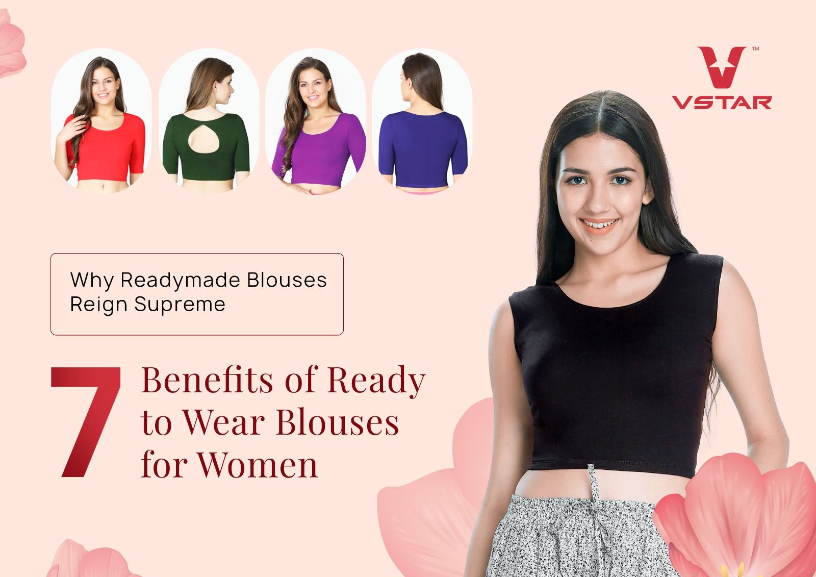 7 benefits of ready to wear blouses for women