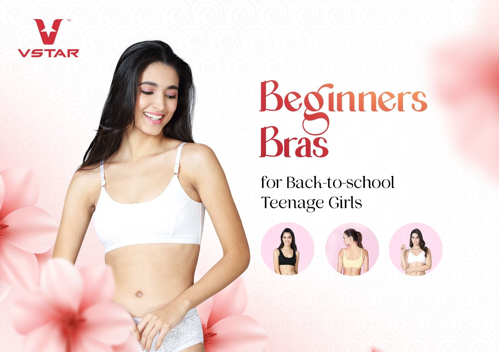 Everyday Bras for the Active Girl  Everyday bra, Preteen girls fashion,  Girls sports bras