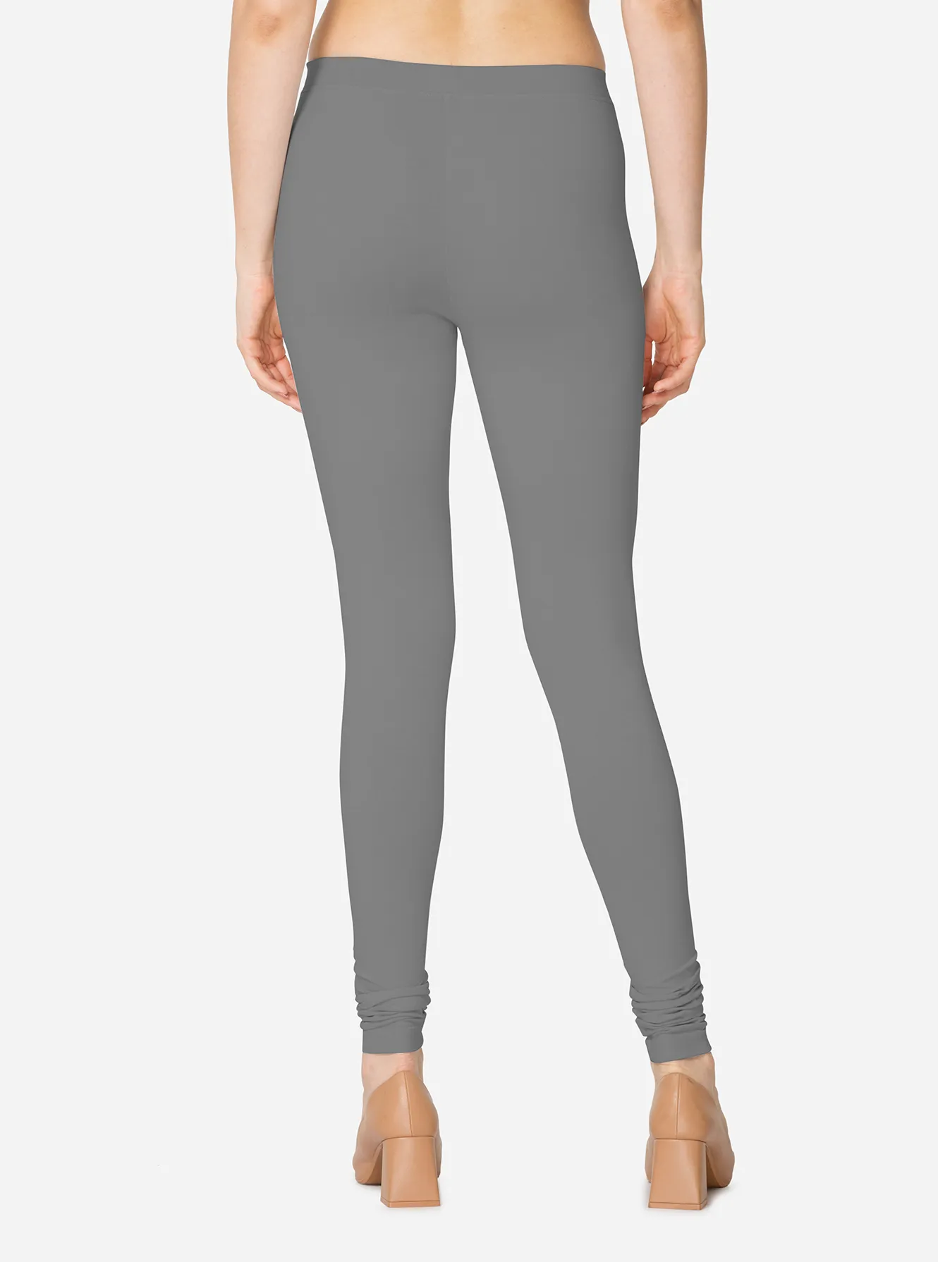 Buy Trendy Girls Combed Pure Cotton Leggings - Dark Grey Color (S, Dark Grey)  at Amazon.in