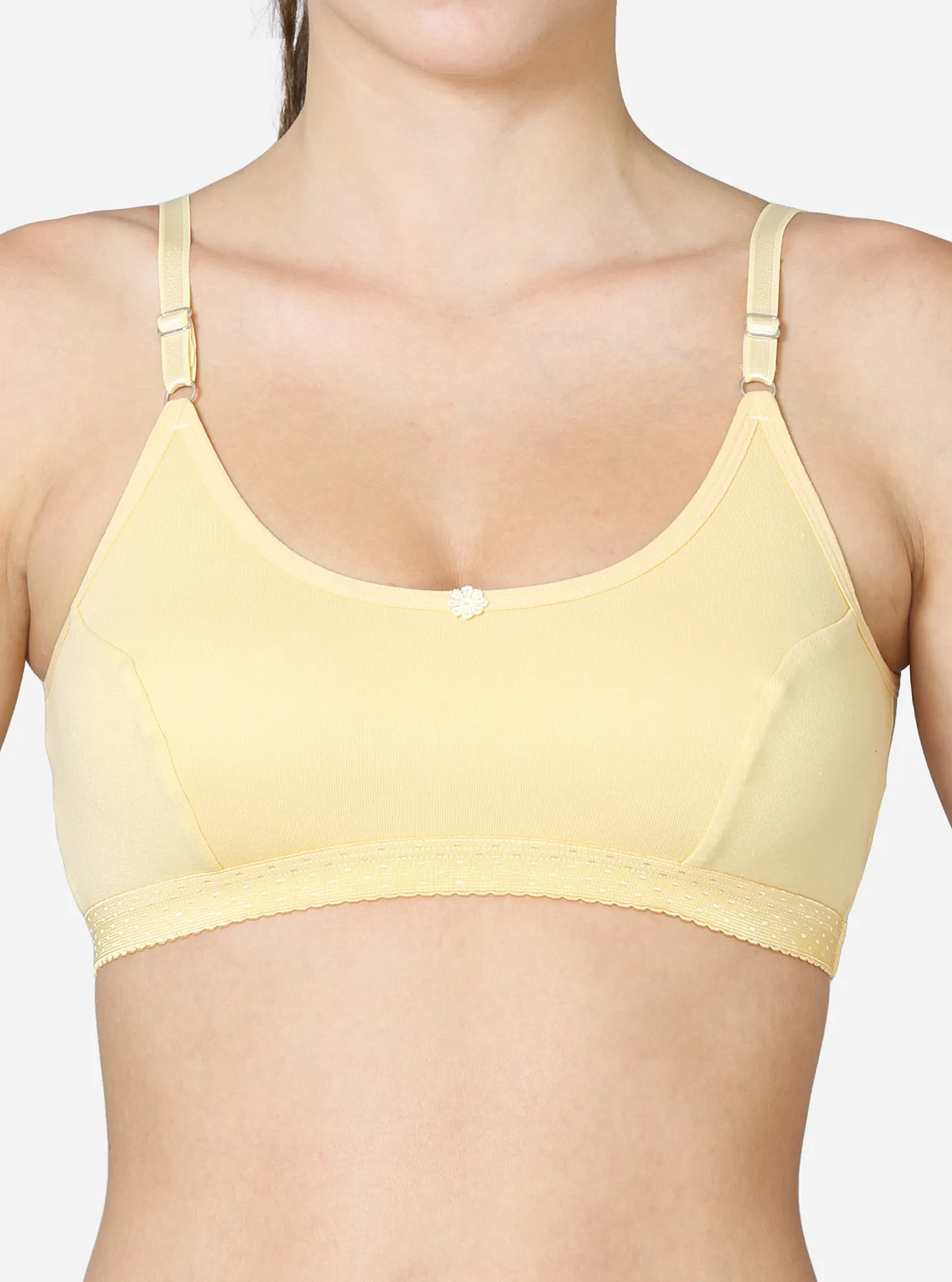 full coverage non padded camisole bra long slip full length for women