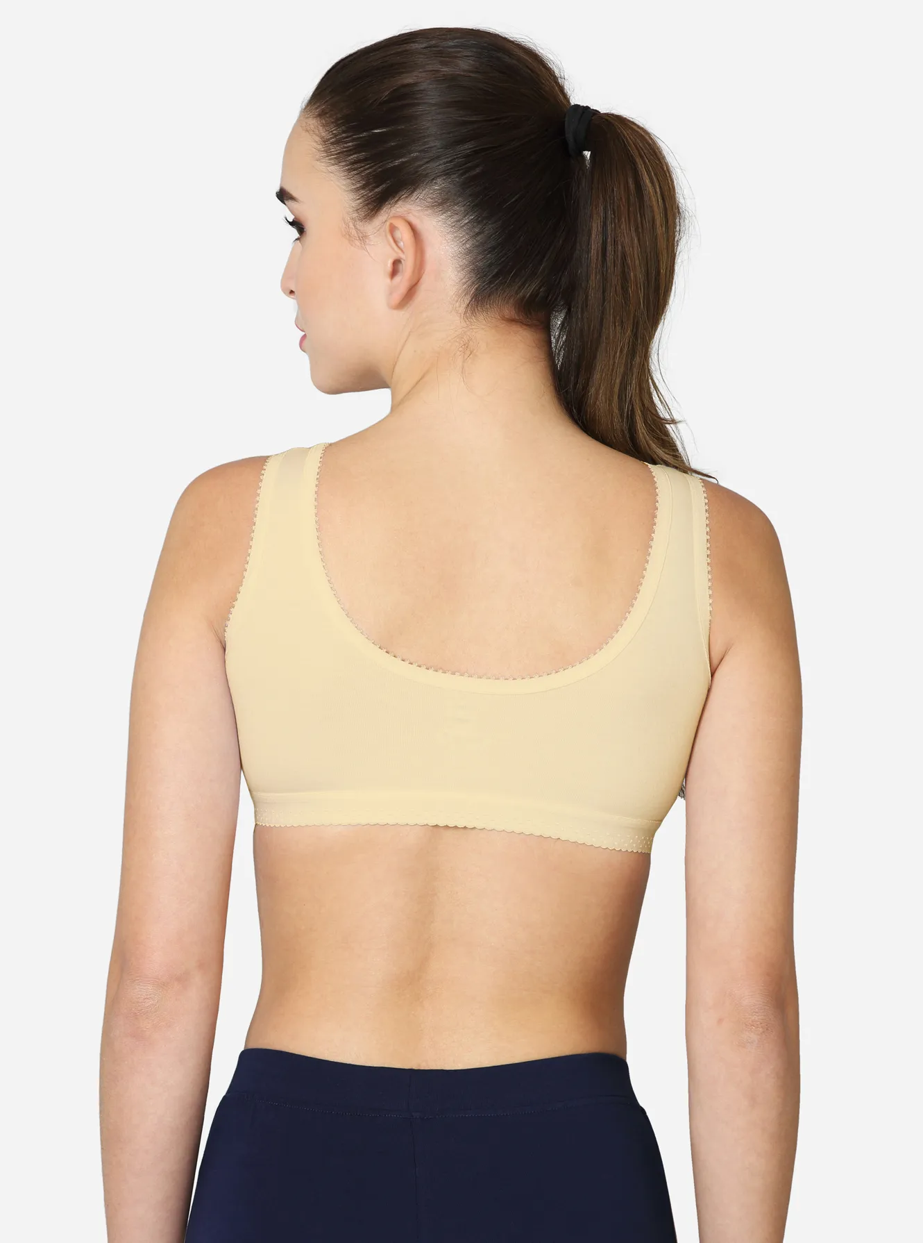 Double layered darted front panel high coverage slip on bra, Buy Mens &  Kids Innerwear