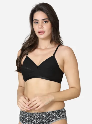 Buy Kg fashions Round stitch cotton Bra pack of 3 Online @ ₹399 from  ShopClues