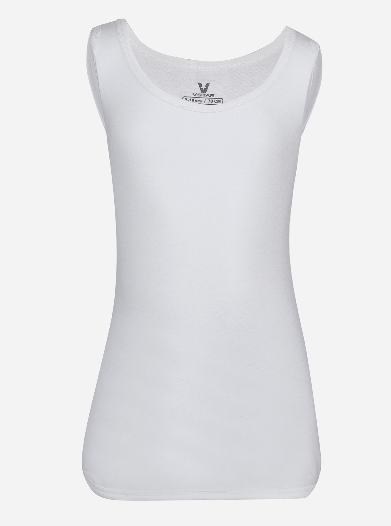 Cotton long length camisole with side slits | Buy Mens & Kids