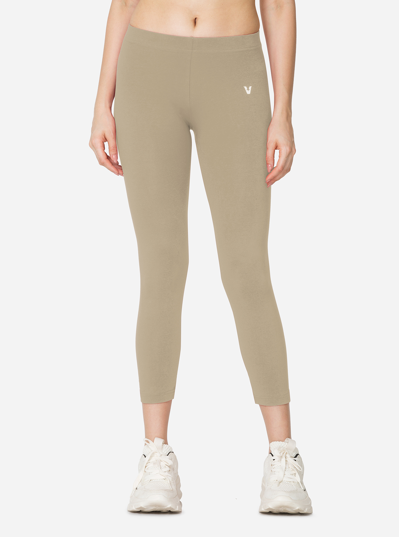 Cropped stretchable leggings