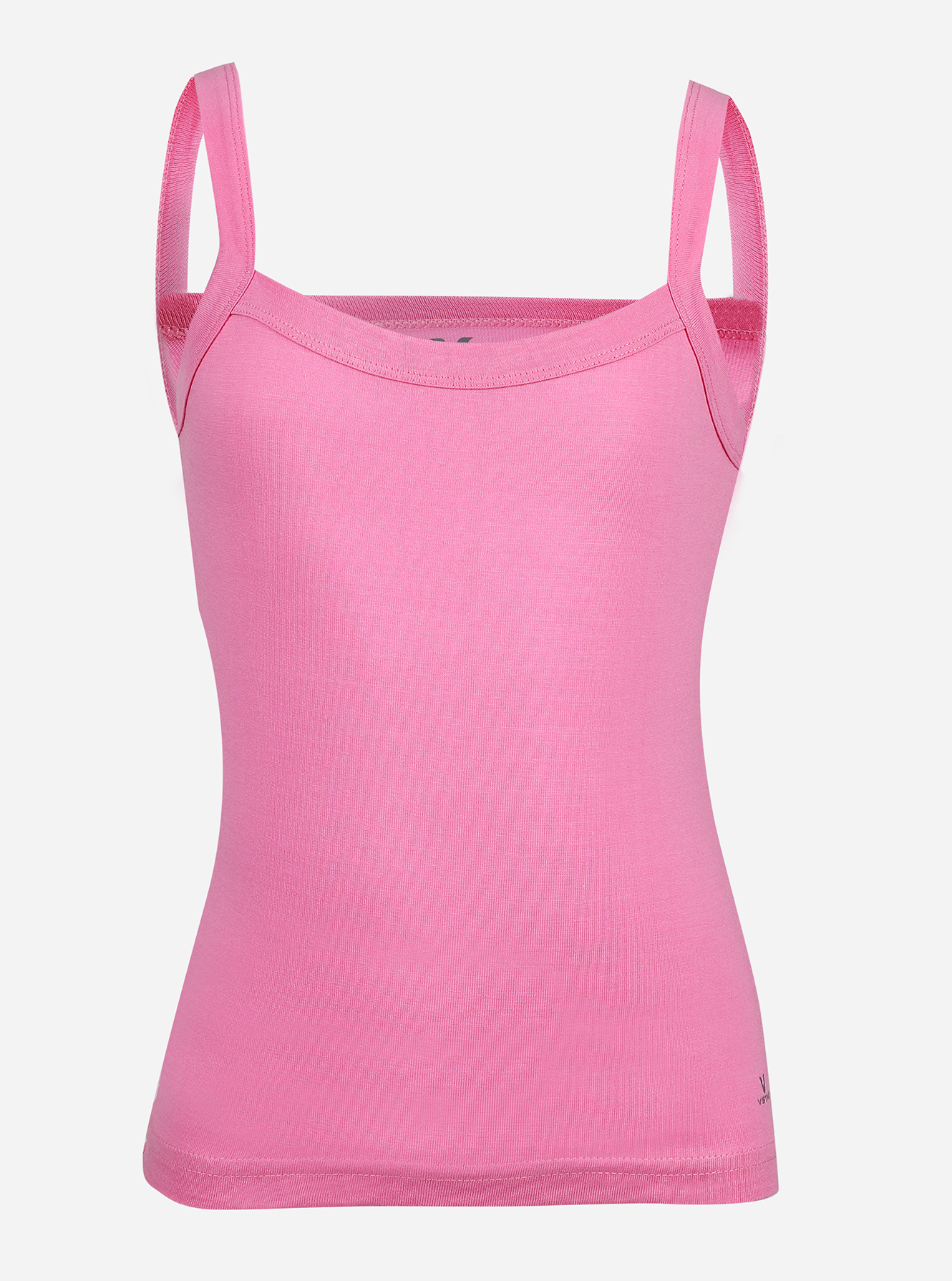 Short length camisole with deep neckline & contoured armhole